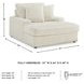 Lindyn Ivory Chaise