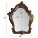 Versailles Cherry Oak Arched Dresser Mirror