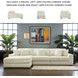 Lindyn Ivory 3 Piece Sectional with LAF Chaise