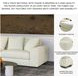 Lindyn Ivory 4 Piece Sectional with RAF Chaise