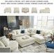 Lindyn Ivory 4 Piece Sectional with RAF Chaise
