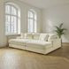 Lindyn Ivory Super Chaise