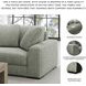 Lindyn Fog 3 Piece Sectional with LAF Chaise