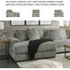 Lindyn Fog 3 Piece Sectional with LAF Chaise