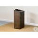 Hearthwood Haven Dark Brown Wood House Trash Box