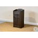 Hearthwood Haven Dark Brown Wood House Trash Box