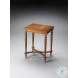 Tyler Cherry Olive Ash Burl Accent Table