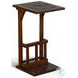 Desert Sage Dark Brown Rectangular Side Table