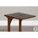 Desert Sage Dark Brown Rectangular Side Table