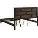 Watson Gray Oak California King Panel Bed