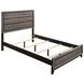 Watson Gray Oak And Black Queen Panel Bed