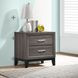 Watson Gray Oak And Black Nightstand