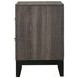 Watson Gray Oak And Black Nightstand