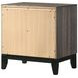 Watson Gray Oak And Black Nightstand