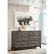 Watson Gray Oak And Black Dresser