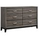 Watson Gray Oak And Black Dresser