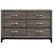 Watson Gray Oak And Black Dresser