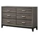 Watson Gray Oak And Black Dresser