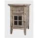 Rustic Shores Grey Wash Chairside Table