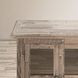 Rustic Shores Grey Wash 4 Door Low Accent Cabinet