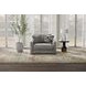 Avondale Nature Upholstered Chair and A Half with Pillows