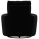 Avondale Ebony Swivel Glider Recliner with Pillows