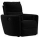 Avondale Ebony Swivel Glider Recliner with Pillows