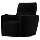 Avondale Ebony Swivel Glider Recliner with Pillows