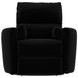 Avondale Ebony Swivel Glider Recliner with Pillows