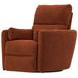 Avondale Nutmeg Swivel Glider Recliner with Pillows