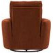 Avondale Nutmeg Swivel Glider Recliner with Pillows