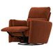 Avondale Nutmeg Swivel Glider Recliner with Pillows