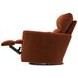 Avondale Nutmeg Swivel Glider Recliner with Pillows