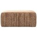 Avondale Rosewood Upholstered Square Cocktail Ottoman