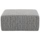 Avondale Marble Upholstered Square Cocktail Ottoman