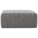 Avondale Marble Upholstered Square Cocktail Ottoman