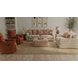 Avondale Nutmeg Swivel Glider Recliner with Pillows