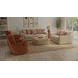 Avondale Nutmeg Swivel Glider Recliner with Pillows