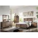 Andria Reclaimed Oak Queen Panel Bed