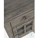 Rustic Shores Stone Chairside Table