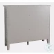 Rustic Shores Stone 4 Door Accent Cabinet