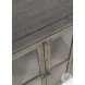 Rustic Shores Stone 4 Door Accent Cabinet