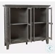 Rustic Shores Stone 4 Door Accent Cabinet