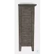 Rustic Shores Stone 4 Door Accent Cabinet