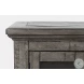 Rustic Shores Stone 6 Door Low Accent Cabinet