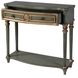 Alexander Royal Pastel Green 37" 1 Drawer Console Table