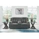 Free Wake Steel Leather 75" Power Reclining Loveseat with USB Charging