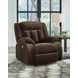 Free Wake Chocolate Rocker Power Recliner with USB Charging