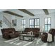 Free Wake Chocolate 75" Power Reclining Loveseat with USB Charging