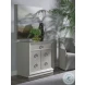 Signature Designs Gray Lacquered Linen Zeitgeist Door Hall Chest